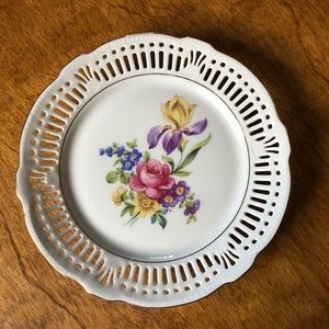 Vtg Bavarian Salad Plate